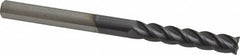 Accupro - 5/16" Diam 4 Flute Solid Carbide 0.015" Corner Radius End Mill - A1 Tooling