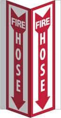 NMC - Fire Hose, Acrylic Fire Sign - 8-3/4" Wide x 16" High - A1 Tooling