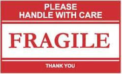 NMC - Please Handle with Care - Fragile - Thank You Shipping Label - 2-1/2" High x 4" Wide - A1 Tooling