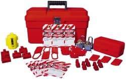 NMC - 38 Piece Electrical Lockout Kit - Comes in Carrying Case - A1 Tooling