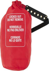 NMC - Black, Orange, Red and White, Nylon Plug and Hoist Control Cover - Compatible with Lockout Padlock - A1 Tooling