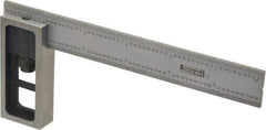 SPI - 6 Inch Long, 16R Double Square - 1/100, 1/64, 1/50 and 1/32 Inch Graduation, Hardened Steel - A1 Tooling