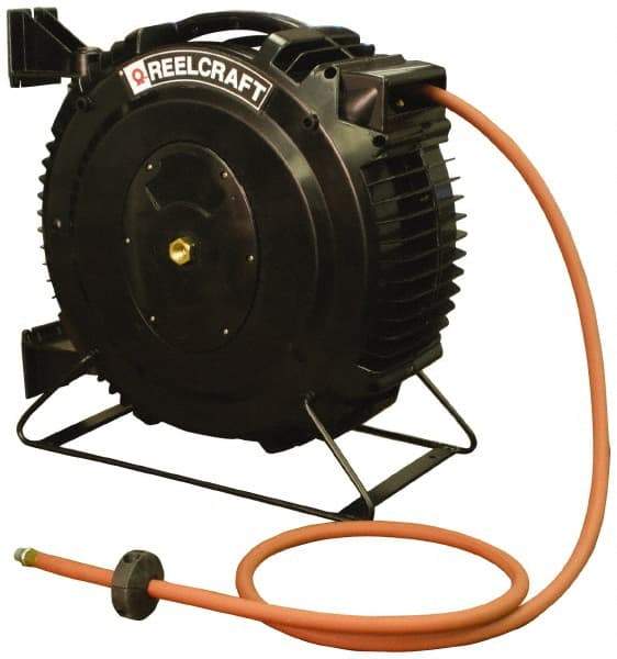 Reelcraft - 66' Spring Retractable Hose Reel - 232 psi, Hose Included - A1 Tooling