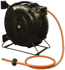 Reelcraft - 50' Spring Retractable Hose Reel - 232 psi, Hose Included - A1 Tooling