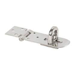 Sugatsune - 1-1/2" Wide, Screw Down Hasp - Stainless Steel - A1 Tooling