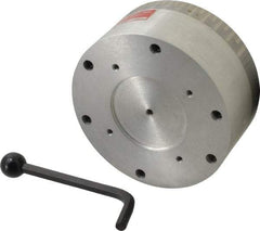 Suburban Tool - Fine Pole Round Permanent Magnetic Rotary Chuck - 6-1/4" Wide x 2-15/16" High, Ceramic - A1 Tooling