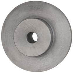 Bison - Adapter Back Plate for 6-1/4" Diam Self Centering Lathe Chucks - 0.98" Through Hole Diam, 3.46mm ID, 6.7" OD, 0.98" Flange Height, Cast Iron - A1 Tooling