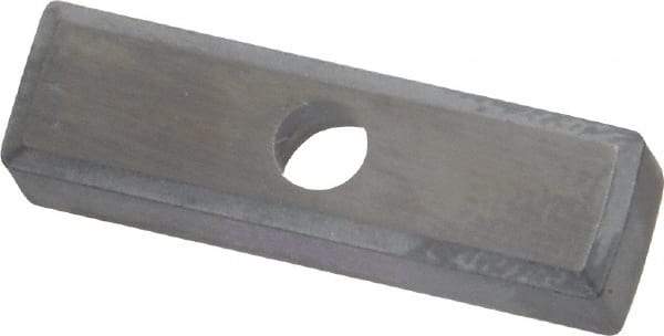 Kennametal - 3.17mm Inscribed Circle, Rectangle Turning Shim for Indexables - 0.188" Thick, SM Shim Style, Left Hand, Right Hand Cut - A1 Tooling