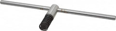 Bison - 20, 25" Chuck Diam Compatibility, Lathe Chuck Key - Compatible with 4-Jaw Chucks, Self Ejecting, 5-33/64" Body Length, 0.748" Actual Key Square Size - A1 Tooling