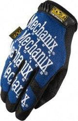 Mechanix Wear - Size XL (11) Synthetic Leather General Protection Work Gloves - For Mechanic's & Lifting, Uncoated, Hook & Loop Cuff, Full Fingered, Blue, Paired - A1 Tooling