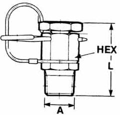 Voss - 1/8 Thread, 6,000 Max psi, NPT and BSPT - 26mm Long, Pressure Tests - A1 Tooling