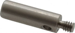 Fowler - M2 Female and Male Connection, 3mm Stem Diameter, Stainless Steel, CMM Stylus Extension - 10mm Overall Length, 4mm Outer Diameter, For Use with CMM Touch Trigger Probes - A1 Tooling