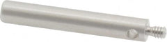 Fowler - M2 Female and Male Connection, 3mm Stem Diameter, Stainless Steel, CMM Stylus Extension - 20mm Overall Length, 4mm Outer Diameter, For Use with CMM Touch Trigger Probes - A1 Tooling