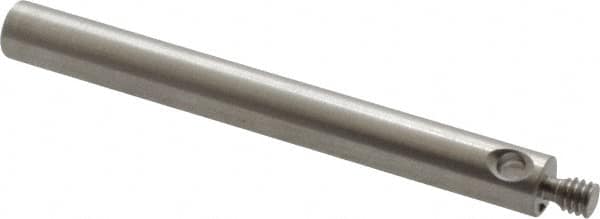 Fowler - M2 Female and Male Connection, 3mm Stem Diameter, Stainless Steel, CMM Stylus Extension - 30mm Overall Length, 4mm Outer Diameter, For Use with CMM Touch Trigger Probes - A1 Tooling