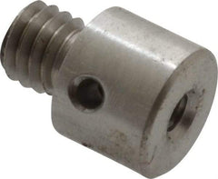 Fowler - M4 Female, M2 Male, Stainless Steel, CMM Thread Adapter - 5mm Long - A1 Tooling