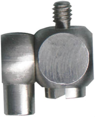 Fowler - M2 Female, M2 Male, Stainless Steel, CMM Swivel Adapter - 8mm Long, Includes 8mm Swivel Knuckle Adapter - A1 Tooling