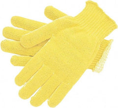 MCR Safety - Size L, ANSI Cut Lvl A2, Cut Resistant Gloves - Yellow - A1 Tooling