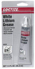 Loctite - 1.5 oz Cartridge Lithium General Purpose Grease - White, 380°F Max Temp, - A1 Tooling