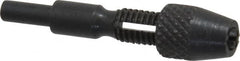 Interstate - 4" Long, Hand Drill with Swivel Head Pin Vise - 4" Long, 0.125" Min Capacity - A1 Tooling