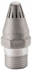 Silvent - Blow Gun High Force Nozzle - 3/8 MPT, 1.81" Hose Length, Aluminum, 145 psi, 238°F - A1 Tooling