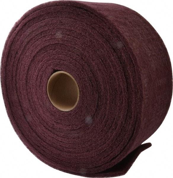 3M - 30' Long x 6" Wide Nonwoven Roll - Very Fine Grade, Purple, Aluminum Oxide - A1 Tooling