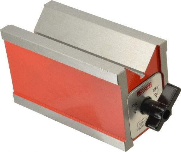 SPI - 38mm Max Capacity, 90° Angle, V-Block - 5" Long x 2-3/8" Wide x 2-7/8" High, Sold as Individual - A1 Tooling