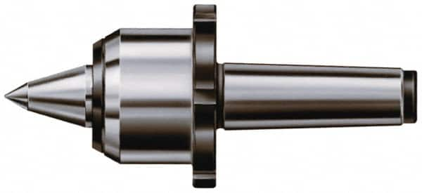 Rohm - MT6 Taper Shank, 4.61" Head Diam Live Center - 4,800 Max RPM, 4.1" Head Length, 2.28" Point Diam, 3.032" Point Len, 6,600 Lb Max Workpc, 14.27" OAL, Long Point - A1 Tooling