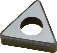 Made in USA - 1/2" Inscribed Circle, Triangle Shim for Indexables - Carbide, 3/16" Thick, ITSN Shim Style, Negative Rake - A1 Tooling