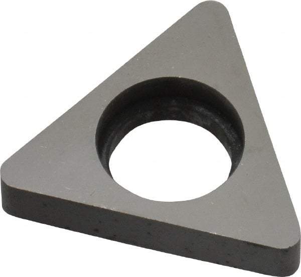 Made in USA - 5/8" Inscribed Circle, Triangle Shim for Indexables - Carbide, 3/16" Thick, ITSN Shim Style, Negative Rake - A1 Tooling