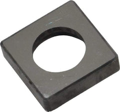 Made in USA - 3/4" Inscribed Circle, Square Shim for Indexables - Carbide, 3/16" Thick, ISSN Shim Style, Negative Rake, Left Hand Cut - A1 Tooling