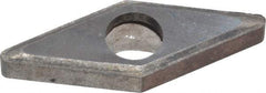 Made in USA - 3/8" Inscribed Circle, Diamond (Shape) Shim for Indexables - Carbide, 1/8" Thick, IVSN Shim Style, Negative Rake, Right Hand Cut - A1 Tooling