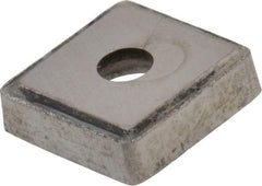 Made in USA - 1/2" Inscribed Circle, Square Shim for Indexables - Carbide, 1/8" Thick, PSQ Shim Style, Positive Rake - A1 Tooling