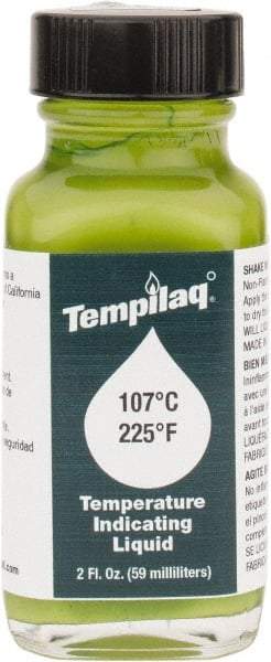 Tempil - 225°F Temp Indicating Liquid - 2 Ounce Container, 107°C - A1 Tooling