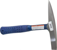 Estwing - 7/8 Lb Head Welder's Hammer - 11" Long, 1-1/4" Face Diam, Steel Handle - A1 Tooling