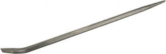 Made in USA - 36" OAL Pinch Bar - 7/8" Wide - A1 Tooling