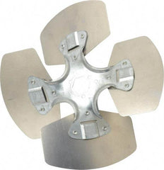 Made in USA - 10" Blade Diam, Commercial Fan Blade - Counterclockwise Rotation, 4 Blades - A1 Tooling