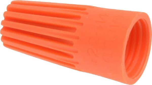 Thomas & Betts - 2, 18 to 3, 14 AWG, 600 Volt, Corrosion Resistant, Standard Twist on Wire Connector - Orange - A1 Tooling