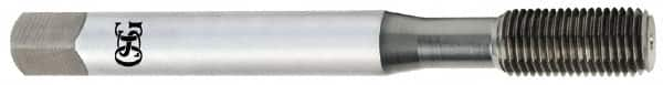 OSG - 3/8-24 UNF H5 Thread Limit Bottoming Thread Forming Tap - Powdered Metal High Speed Steel, TiCN Finish, 2-15/16" OAL, 1-1/4" Thread Length, Right Hand Thread, Series EXOTAP NRT - A1 Tooling