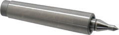 Royal Products - MT2 Taper Shank, 0.7" Head Diam 300 Lb Capacity Live Center - 5,000 Max RPM, 0.39" Point Diam, 7/8" Point Len, 150 Lb Max Workpc, 3-15/16" OAL, 3/16" Tip Diam, Long Point - A1 Tooling