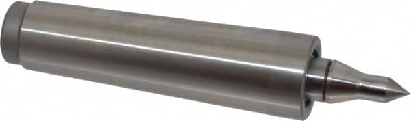 Royal Products - MT4 Taper Shank, 1.231" Head Diam 1,015 Lb Capacity Live Center - 4,500 Max RPM, 5/8" Point Diam, 1-3/8" Point Len, 580 Lb Max Workpc, 5-15/16" OAL, 3/8" Tip Diam, Long Point - A1 Tooling