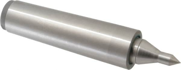 Royal Products - MT5 Taper Shank, 1-3/4" Head Diam 1,835 Lb Capacity Live Center - 4,500 Max RPM, 1.0938" Point Diam, 2" Point Len, 1,050 Lb Max Workpc, 8-1/16" OAL, 1/2" Tip Diam, Long Point - A1 Tooling