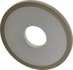 Norton - 4" Diam x 1-1/4" Hole x 1/4" Thick, 150 Grit Surface Grinding Wheel - Diamond, Type 1A1, Very Fine Grade, Resinoid Bond - A1 Tooling