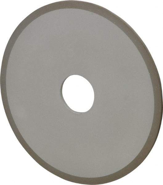 Norton - 6" Diam x 1-1/4" Hole x 1/8" Thick, 180 Grit Surface Grinding Wheel - Diamond, Type 1A1, Very Fine Grade, Resinoid Bond - A1 Tooling