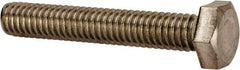 Value Collection - 5/16-18 UNC, 1-7/8" Length Under Head Hex Head Cap Screw - Fully Threaded, Grade 316 Stainless Steel, Uncoated, 1/2" Hex - A1 Tooling