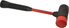 Proto - 1-7/16 Lb Head 2" Face Steel Soft Face Hammer with Tips Hammer - 13-3/4" OAL, Fiberglass Handle - A1 Tooling