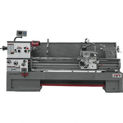 Jet - 18" Swing, 80" Between Centers, 230/460 Volt, Triple Phase Engine Lathe - 7MT Taper, 7-1/2 hp, 25 to 1,800 RPM, 3-1/8" Bore Diam, 40" Deep x 48-7/8" High x 136 -1/8" Long - A1 Tooling