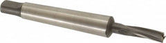 Value Collection - 1/4" Diam, 3 Flutes, Morse Taper Shank, Interchangeable Pilot Counterbore - A1 Tooling