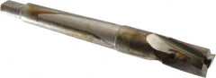 Value Collection - 9/16" Diam, 3 Flutes, Morse Taper Shank, Interchangeable Pilot Counterbore - A1 Tooling