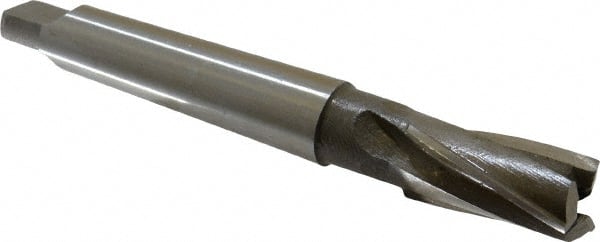 Value Collection - 3/4" Diam, 3 Flutes, Morse Taper Shank, Interchangeable Pilot Counterbore - Exact Industrial Supply