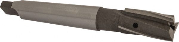 Value Collection - 25/32" Diam, 3 Flutes, Morse Taper Shank, Interchangeable Pilot Counterbore - A1 Tooling